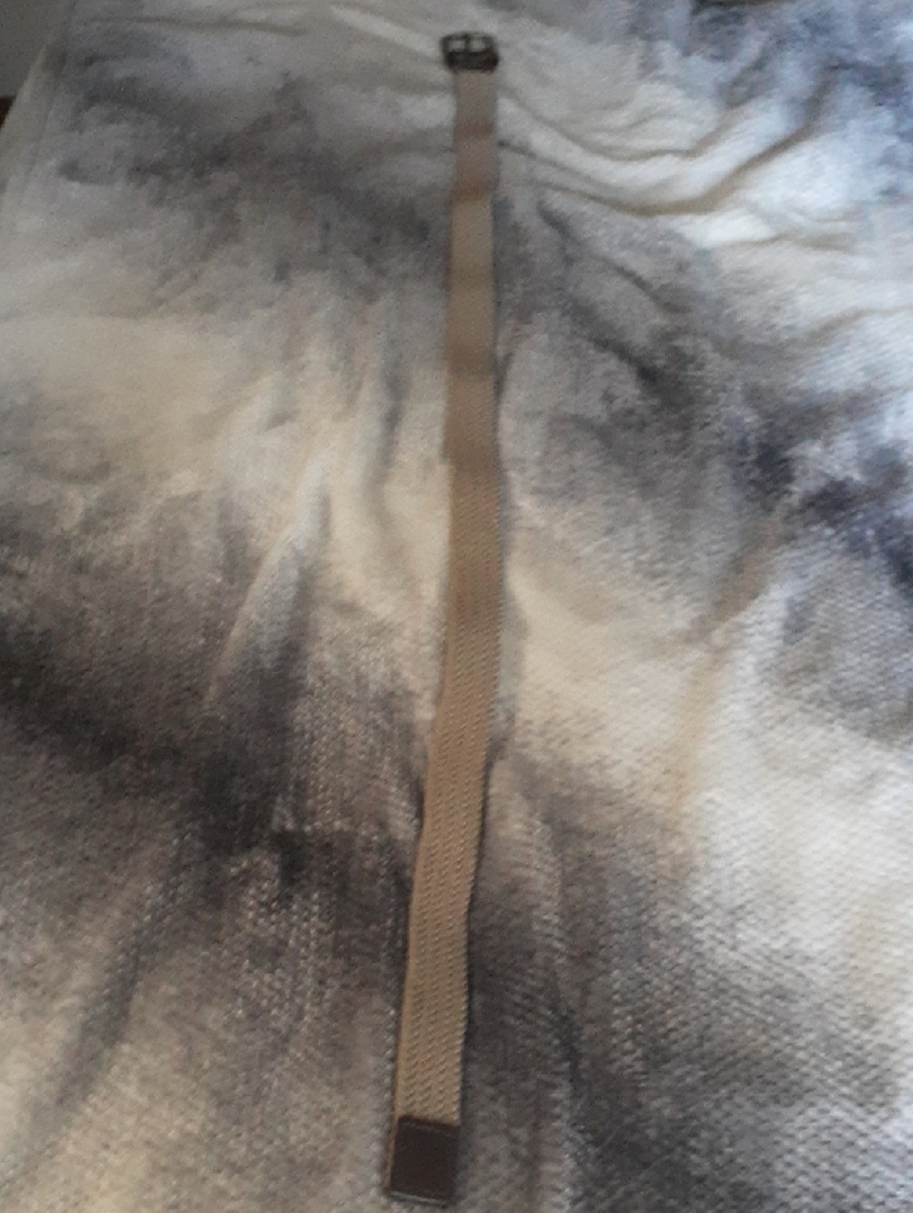 Strechy Weave Belt Tan